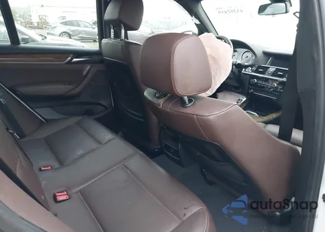 2017 BMW X3 xDrive35I z USA, uszkodzony, nr VIN 5UXWX7C53H0S18370